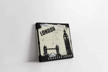Londra | Kanvas Tablo | Cam Tablo | Mdf Tablo | A27557