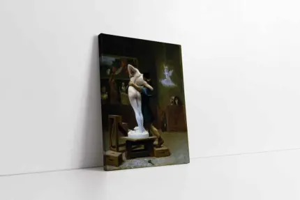 Pygmalion ve Galatea J L Gerome | Kanvas Tablo | Cam Tablo | Mdf Tablo | B19017